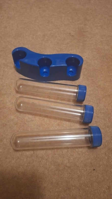Photo of free Plastic / toy test tubes (Merton Park SW20) #1