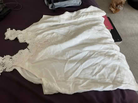 Photo of free White summer vest (Wandsworth SW18) #2