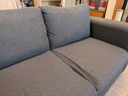 Photo of free Navy 3-seater sofa (Acton W3) #4