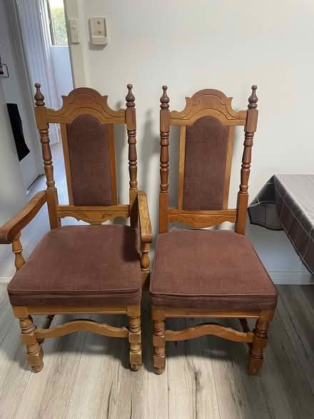 Photo of free 8 dining chairs (Dianella) #1