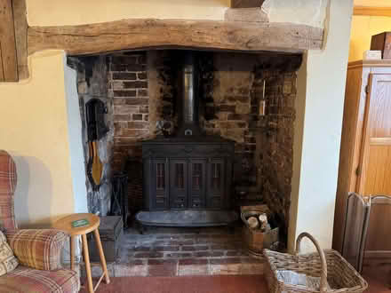 Photo of free Cast iron wood stove (Bomere Heath SY4) #1