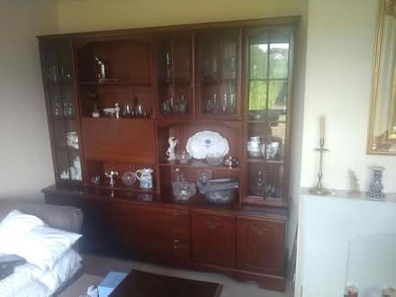 Photo of free Tall display cabinet (Ballinteer, Dublin) #1