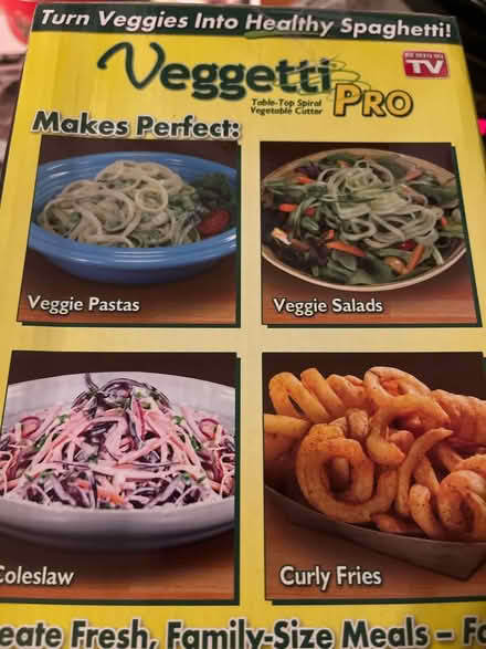 Photo of free New inbox, vegetable spiral cutter (west san jose) #3