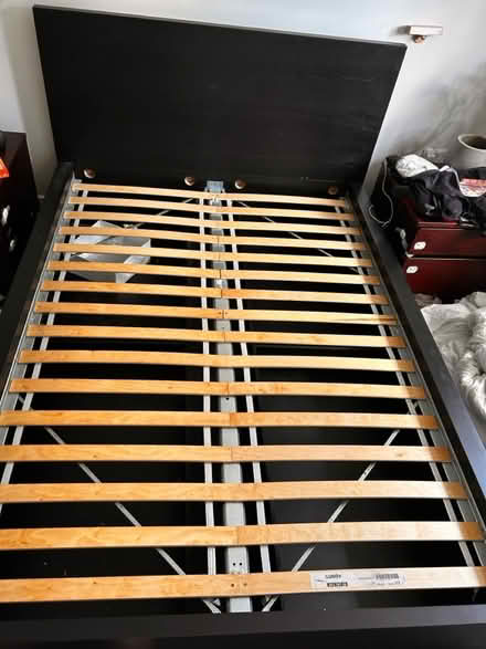 Photo of free Queen size bed frame (Cleeve BS49) #3