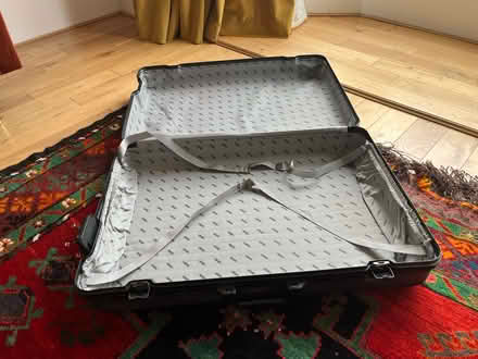 Photo of free Large hard shell suitcase #2 (Ibrox G51) #2
