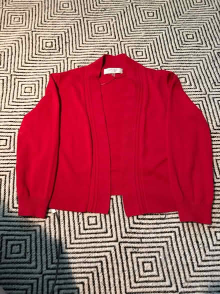 Photo of free Red sweater/shrug (Brightwood Park/Petworth DC) #1
