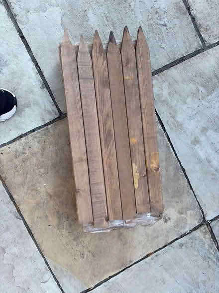 Photo of free Small Wooden Fence Posts (Bexleyheath DA6) #1