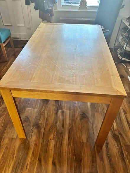 Photo of free Oak veneer dining table (Camberley GU15) #3