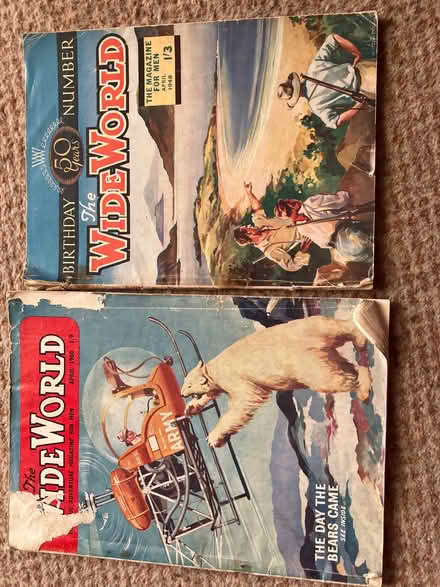 Photo of free Two wild world magazines from 1948 and 1960 (Rothley LE7) #1