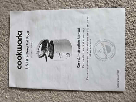 Photo of free Cookworks 1.5 Litre Deep Fat Fryerl (West Bridgford NG2) #4