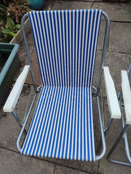Photo of free 2 Deck Chairs (vintage) (Cheadle Hulme SK8) #3