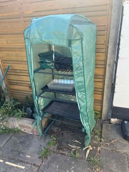 Photo of free Greenhouse with Shelves and Cover (North Acton W30JG) #3