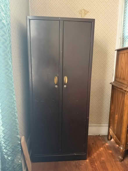 Photo of free Steel cabinet (Jersey city western slope) #1