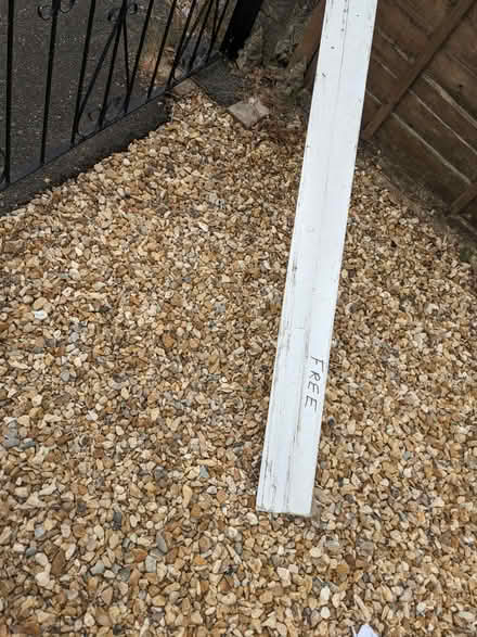 Photo of free White UPVC fascia/windowsill board (Southbourne BH6) #1