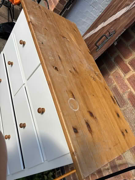 Photo of free Tall Wood Chest of Drawers (Newbold CV21) #2