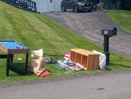 Photo of free Curb Alert- bookshelf, game table+ (Peekskill, NY) #1