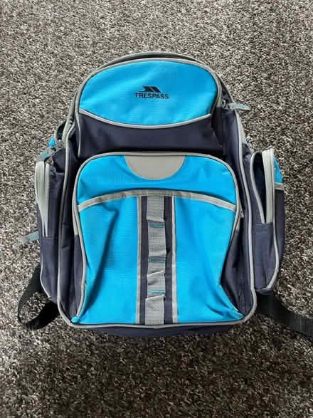 Photo of free Blue Trespass rucksack (Clermiston, EH4) #1