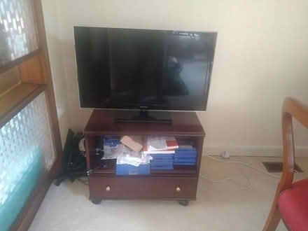 Photo of free 30" Tv and cabinet (Ballinteer, Dublin) #1