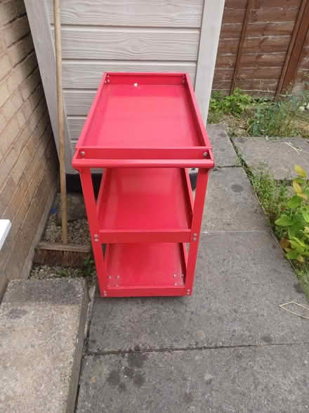 Photo of free Red Metal Cart with Wheels (Parson Cross S5) #2