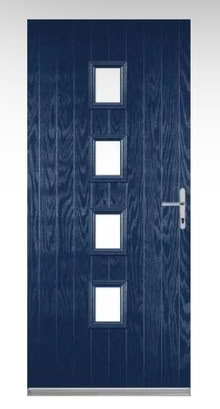 Photo of A composite front door (Rough Hay WV13) #3