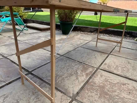 Photo of free Fold up Wooden Table (Bromsgrove B60) #3