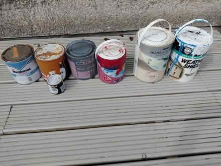 Photo of free Selection used paint various colors (Rathfarnham) #1