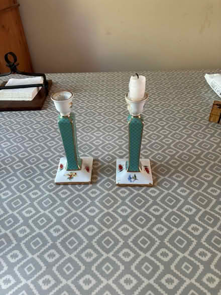 Photo of free 2 candlesticks (Faversham ME13) #1