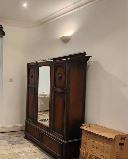 Photo of free Antique wardrobe - collect today (Sw2 1qe) #1
