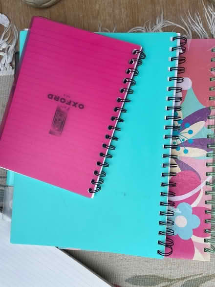 Photo of free Pads of lined paper and dividers, also some paper books for (Eversley RG40) #3