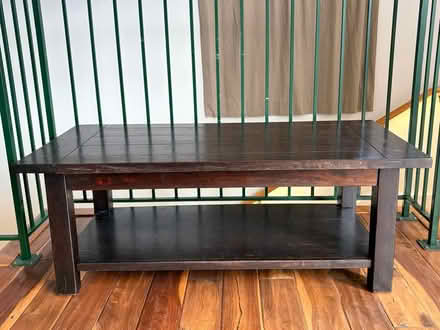 Photo of free Dark Wood Coffee Table (Moss Beach) #1