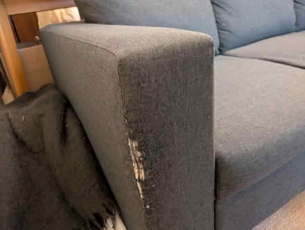 Photo of free Navy 3-seater sofa (Acton W3) #3