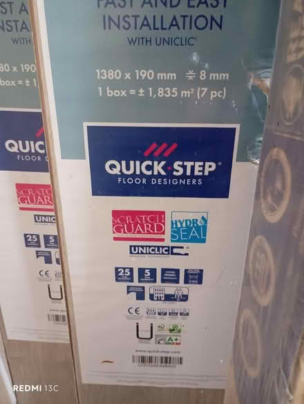 Photo of free Surplus Laminate flooring (Chorley PR7) #2