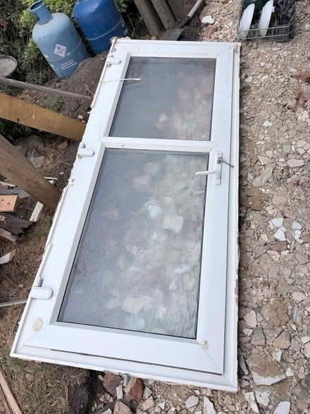 Photo of free white pvc door and window (Sheringham NR26) #1