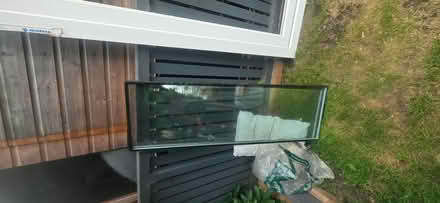 Photo of free White/brown patio doors with keys (Bury BL9) #2