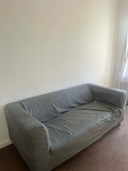 Photo of free Grey two seater sofa (Upper Holloway N19) #1