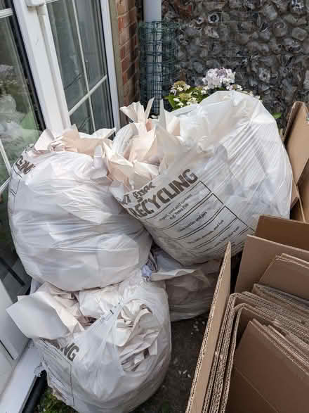 Photo of free 2 full moving boxes (Meads BN20) #2