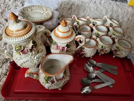 Photo of free Capodimonte tea set (Sheriff hutton YO60) #1