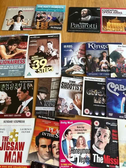 Photo of free 42 dvds (West Oxfordshire OX28) #1
