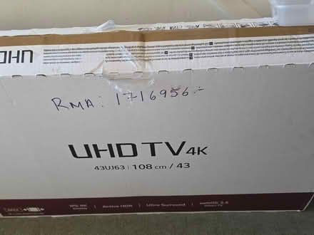 Photo of free 43" tv (Lindfield, HH RH16) #1