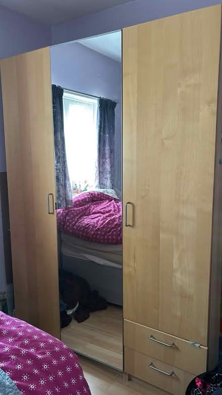 Photo of free 3 Door Ikea Wardrobe (SL2 1LD) #1