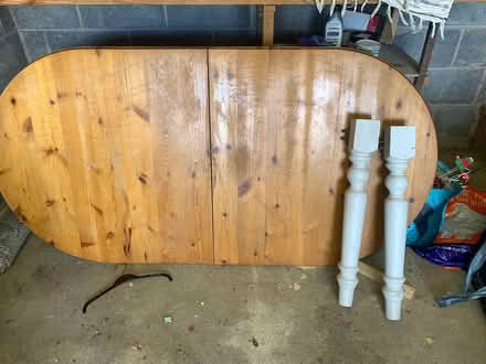 Photo of free Dinning table and chair (Allestree) #2