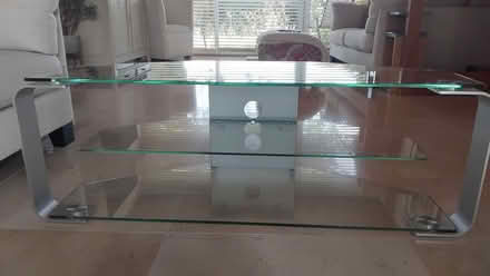 Photo of free Glass TV cabinet (Charlton PO18) #1