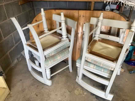 Photo of free Dinning table and chair (Allestree) #1