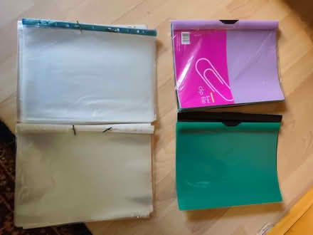 Photo of free Stationery - File Sleeve and Folder (Nine Elms SW11) #1