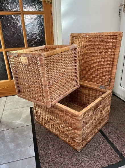 Photo of free Wicker baskets (Juniper Green EH14) #1
