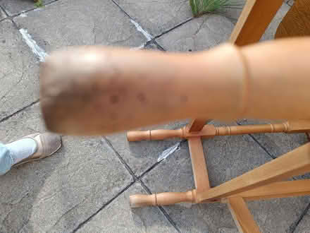Photo of free Kitchen table (sides fold down) (North Dublin Fairview/Clontarf) #3