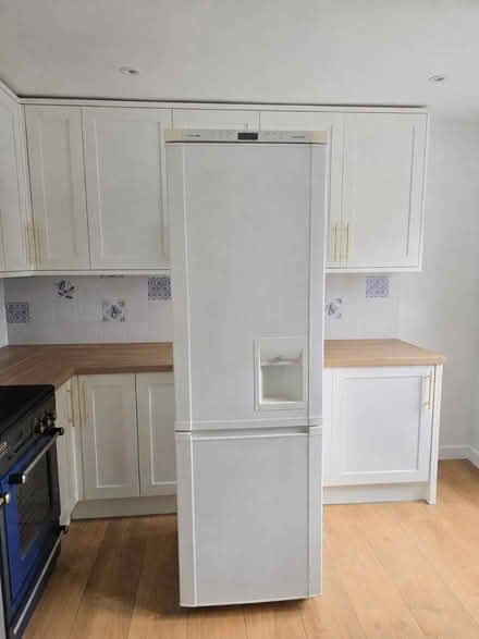 Photo of free Slimline Fridge Freezer For Spares (Sandy SG19) #1