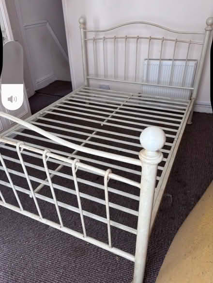 Photo of free Metal double bed frame (L8, the Bread Streets, Dingle.) #2