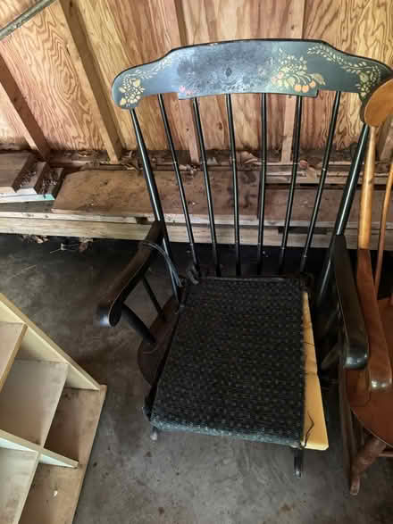 Photo of free Old rocking chair (Hallwood Dr Surry) #1