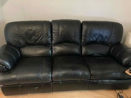 Photo of free 3 seater recliner sofa (UB4 hayes) #1